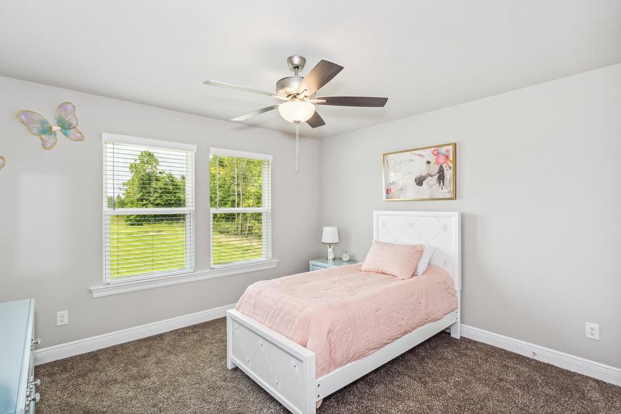Representative furnished interior of a home built from the The Turquoise by Herbst Homes in Clear Water Landing, Milton (Image 72).