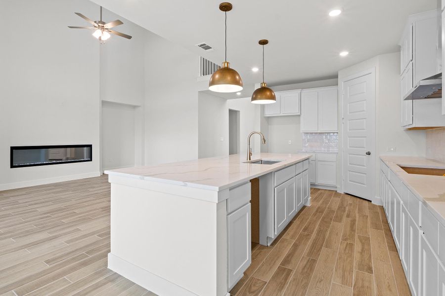 Furnished interior view inside a new home in Nolina, Georgetown (Image 11).