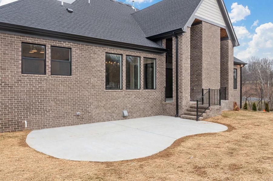 The Belvidere A Outdoor Living Area