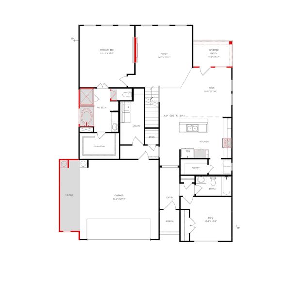 W/S #81994 / BG #2: 1st Floor W/S #81994 / BG #2: 1st Floor