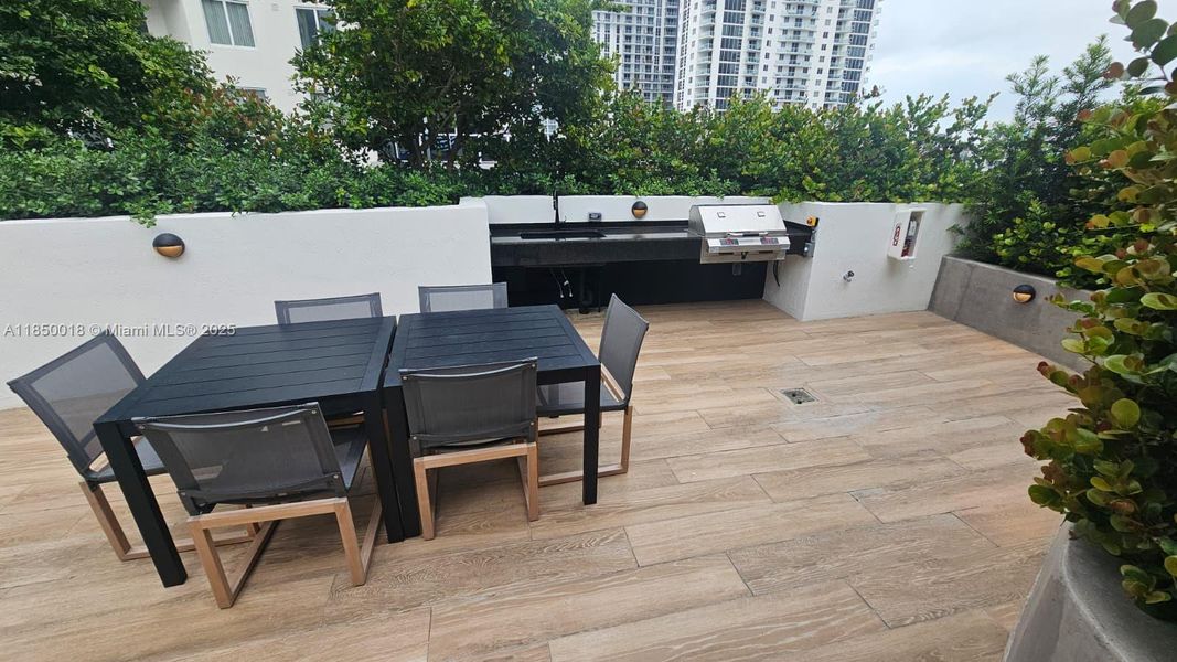 Furnished interior view inside a new home in , Miami (Image 10).