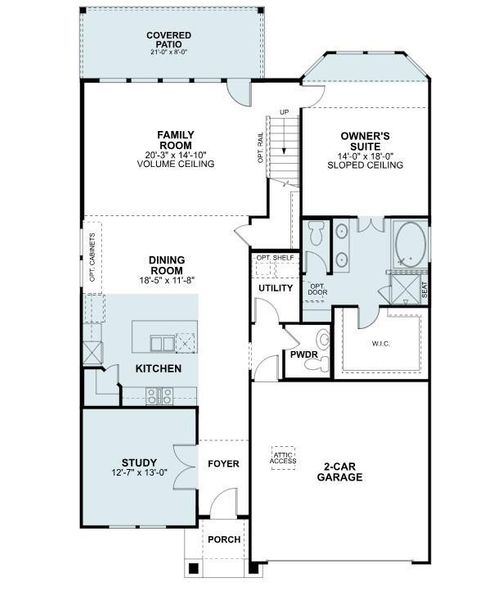 2D floor plan layout of this home in Summerview, Fulshear, TX (Image 5). 2D floor plan layout of this home in Summerview, Fulshear, TX (Image 5).