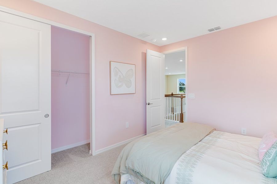 Furnished interior view inside a new home in Center Lake Ranch Community Group Page, St. Cloud (Image 31).
