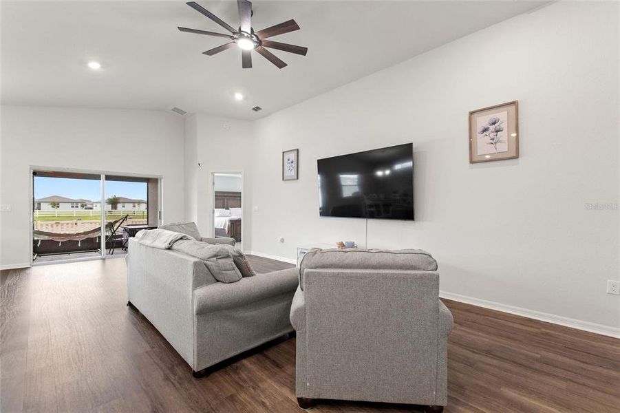 Furnished interior view inside a new home in , Winter Haven (Image 29).