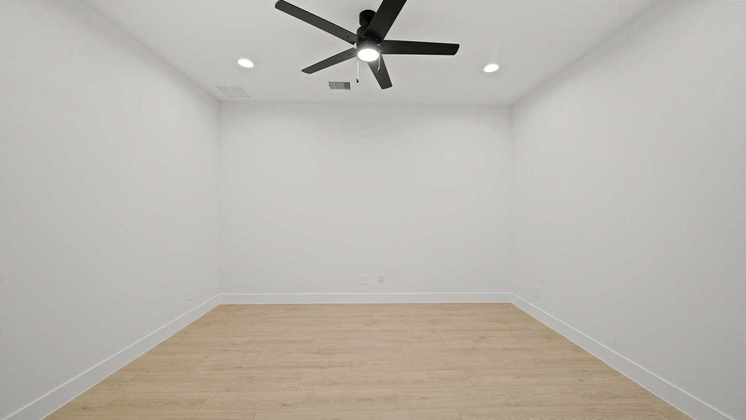 Representative unfurnished interior of a home built from the Galway by D.R. Horton in Butlers Bend Estates, Pinehurst (Image 70). Representative unfurnished interior of a home built from the Galway by D.R. Horton in Butlers Bend Estates, Pinehurst (Image 70).