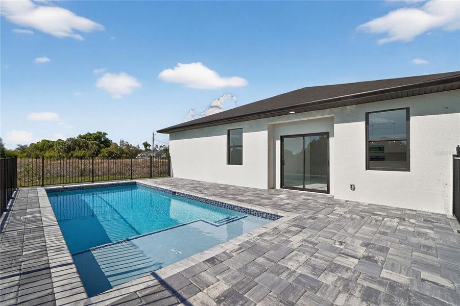 Exterior details and patio area of a home in , Rotonda West (Image 35).