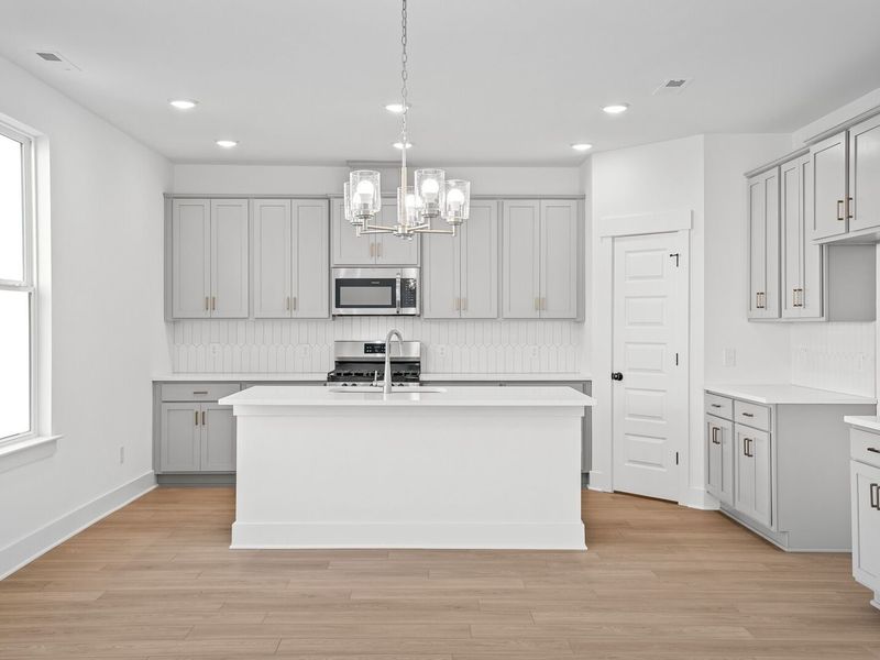 Furnished interior view inside a new home in Woods Crossing, Gallatin (Image 7).