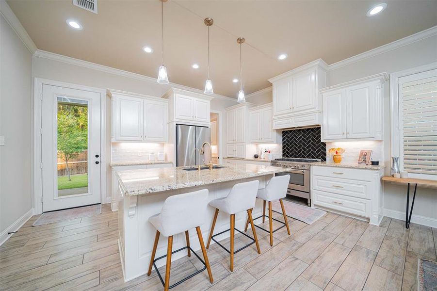 Furnished interior view inside a new home in , Longview (Image 15).