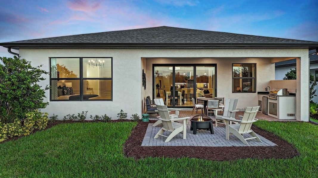 Lanai - Model shown is from sister community