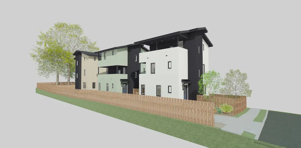 Exterior rendering of this home design in , Austin, TX (Image 5).