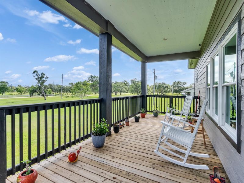 Exterior details and patio area of a home in , Brazoria (Image 1). Exterior details and patio area of a home in , Brazoria (Image 1).