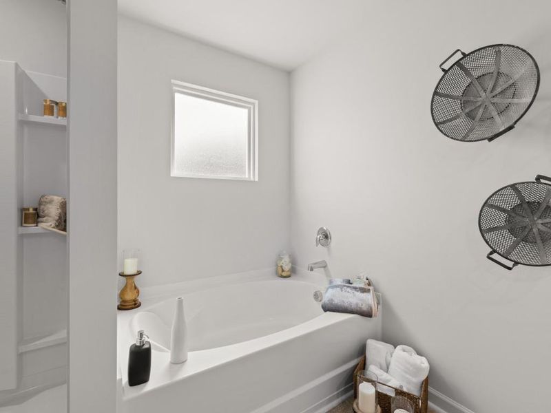 Furnished interior view inside a new home in Lost Creek, Dallas (Image 16).