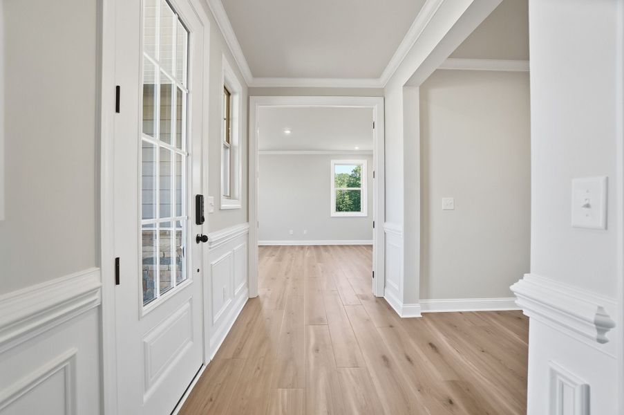 Spacious, unfurnished interior of a new home in Blair Place, Monroe (Image 16). Spacious, unfurnished interior of a new home in Blair Place, Monroe (Image 16).