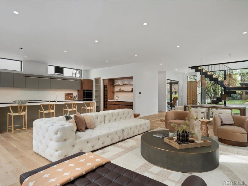 Furnished interior view inside a new home in , Denver (Image 6).