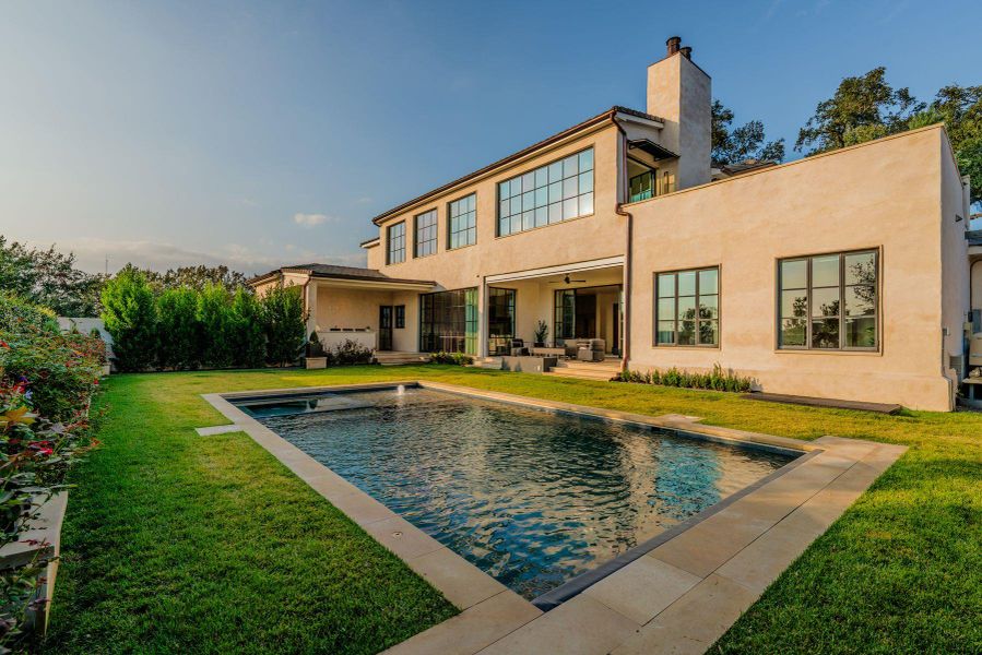 Exterior details and patio area of a home in , Austin (Image 24). Exterior details and patio area of a home in , Austin (Image 24).