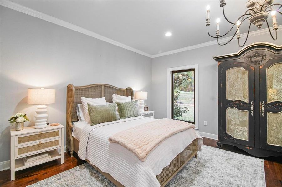 Furnished interior view inside a new home in , Bullard (Image 29).