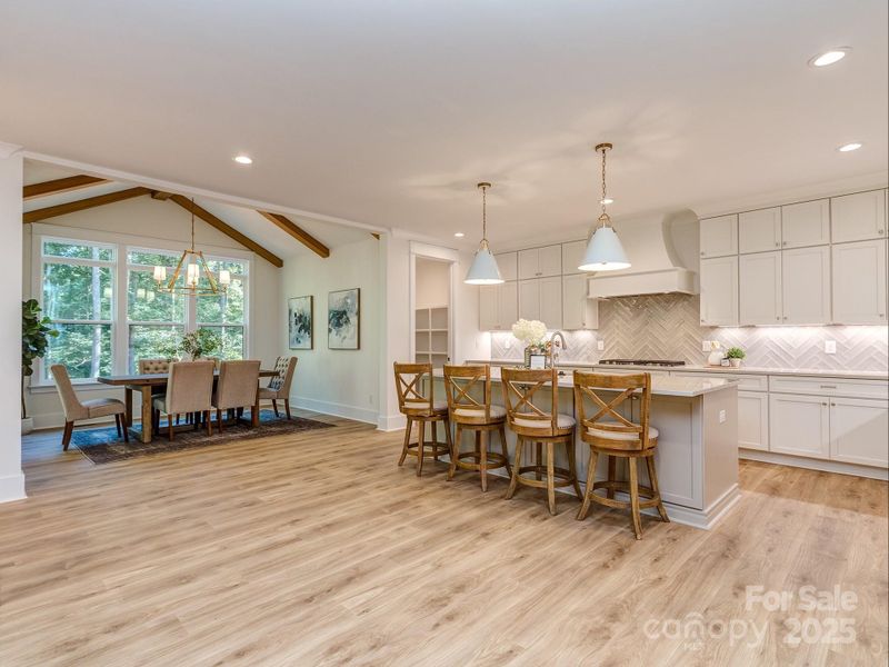 Furnished interior view inside a new home in , Matthews (Image 8).