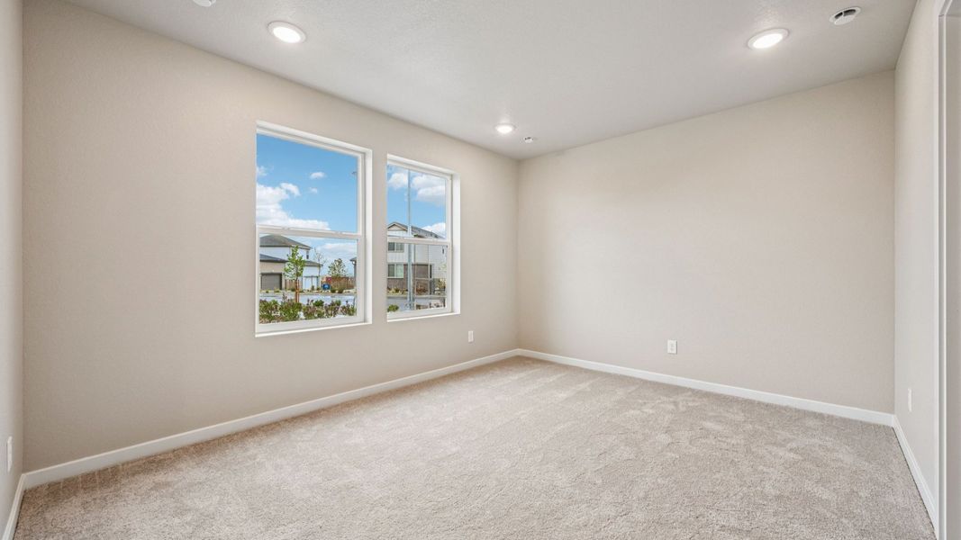Furnished interior view inside a new home in Windler Townhomes, Aurora (Image 21).