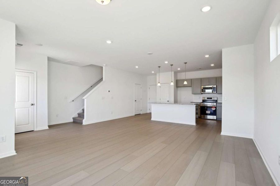 Spacious, unfurnished interior of a new home in Crescent Towns, Riverdale (Image 23). Spacious, unfurnished interior of a new home in Crescent Towns, Riverdale (Image 23).