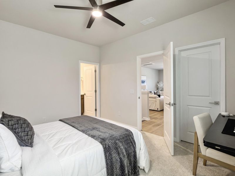 Furnished interior view inside a new home in The Groves of Berkeley, Moncks Corner (Image 30).