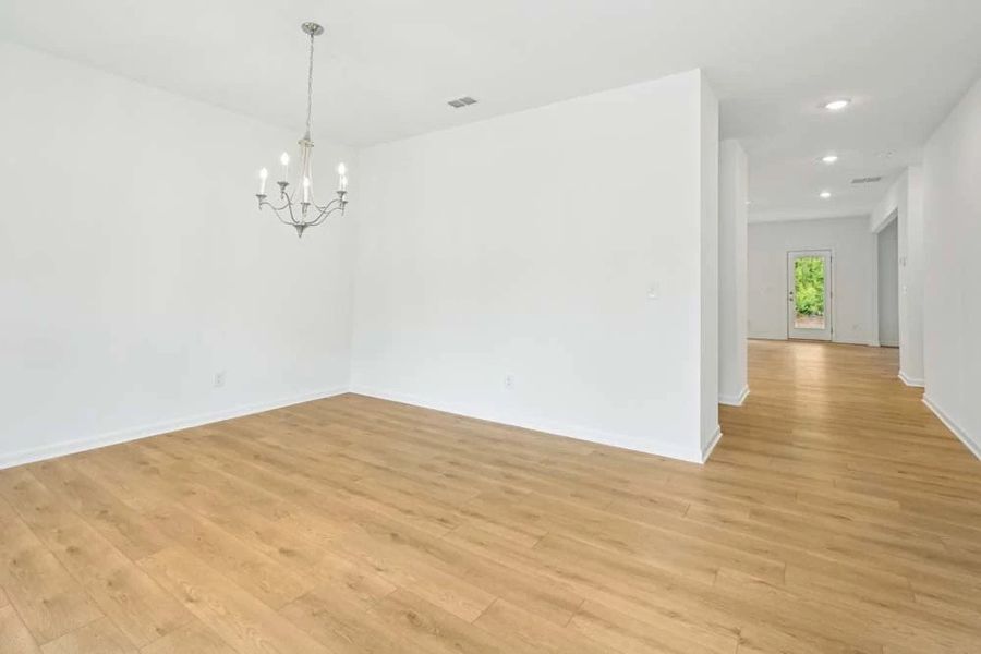 Sample Photo: Dining Room