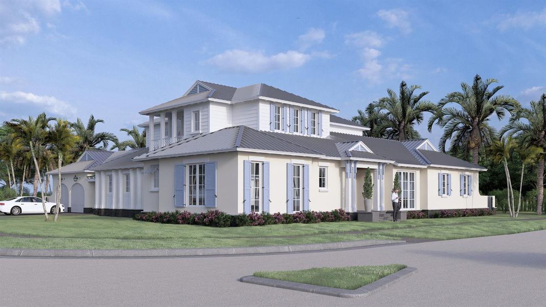 Exterior rendering Exterior rendering