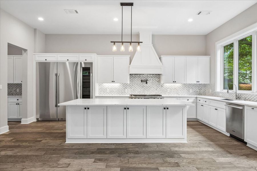 Furnished interior view inside a new home in , Houston (Image 17).