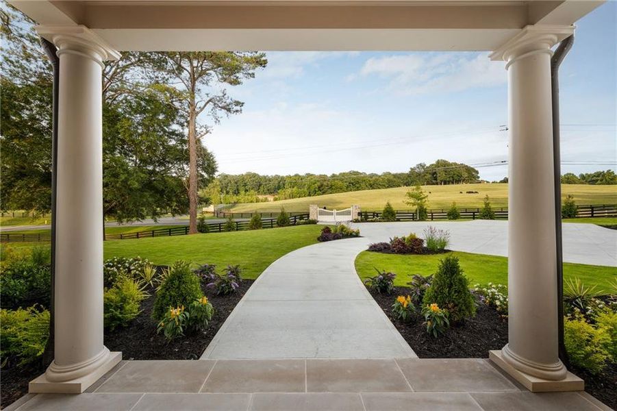 Exterior details and patio area of a home in , Canton (Image 3).