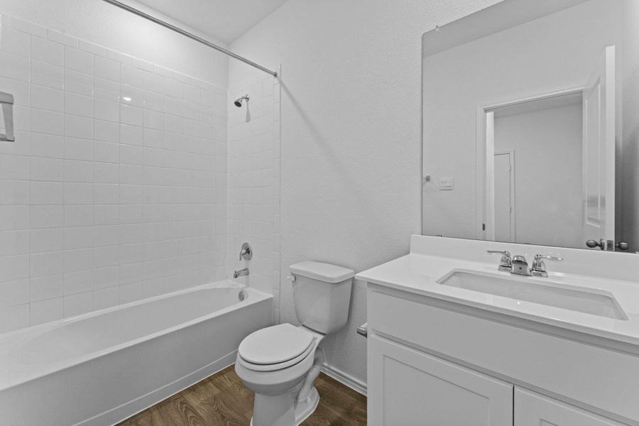 Furnished interior view inside a new home in , Kyle (Image 4).