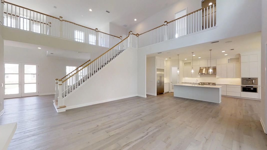 Representative unfurnished interior of a home built from the Augusta - Pinnacle Series | 80' Wide Lots by ICI Homes in Courtney Grove, St. Augustine (Image 15).