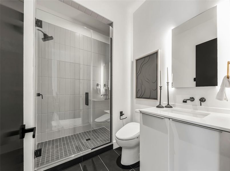 Furnished interior view inside a new home in , College Station (Image 10).