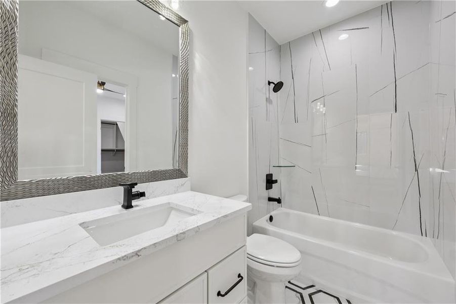 Furnished interior view inside a new home in , Auburn (Image 38).