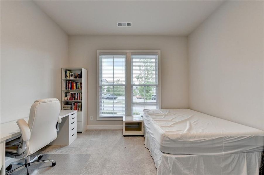 Furnished interior view inside a new home in Ellington Townhomes, Suwanee (Image 15).