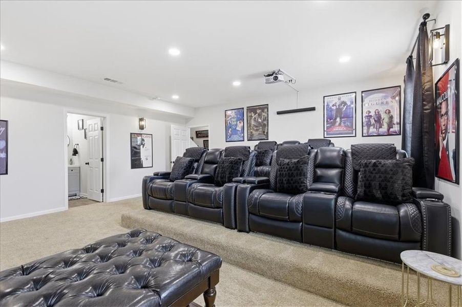 Furnished interior view inside a new home in , Hoschton (Image 31).