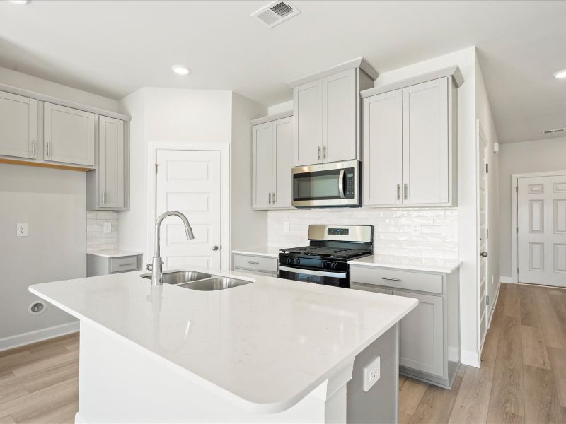 Furnished interior view inside a new home in Valentine Townes, Greer (Image 3).