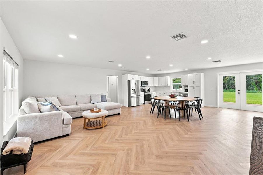Furnished interior view inside a new home in , Okeechobee (Image 14). Furnished interior view inside a new home in , Okeechobee (Image 14).