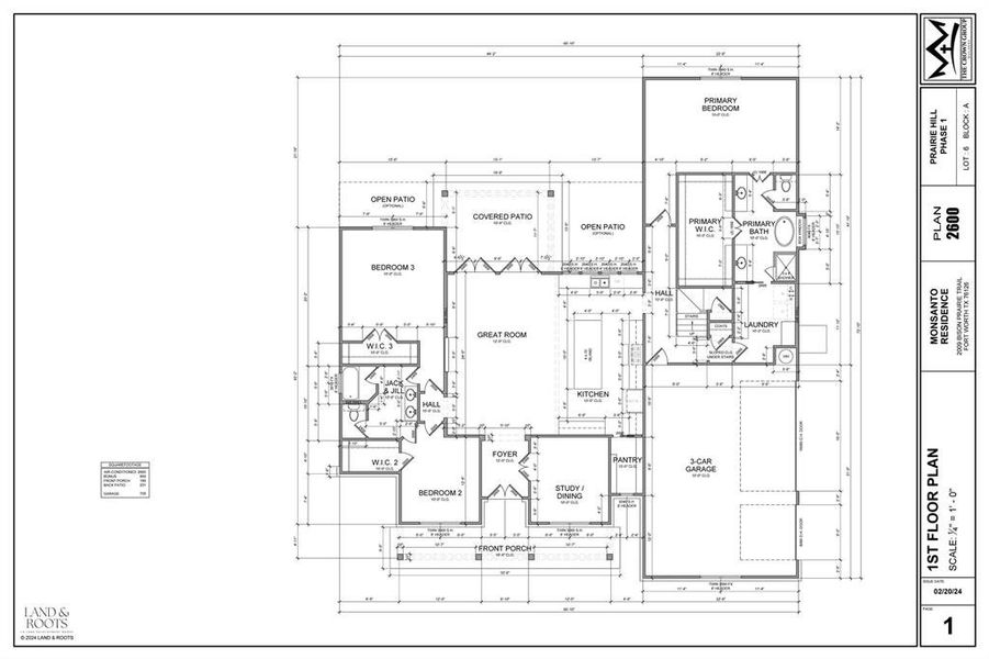2D floor plan layout of this home in , Perrin, TX (Image 4).