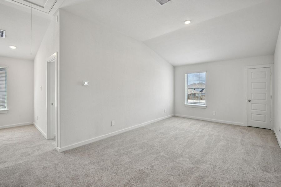 Photo is not of the actual home, but is an inspirational photo of builder’s model home and may depict options, furnishings, and/or decorator features that are not included