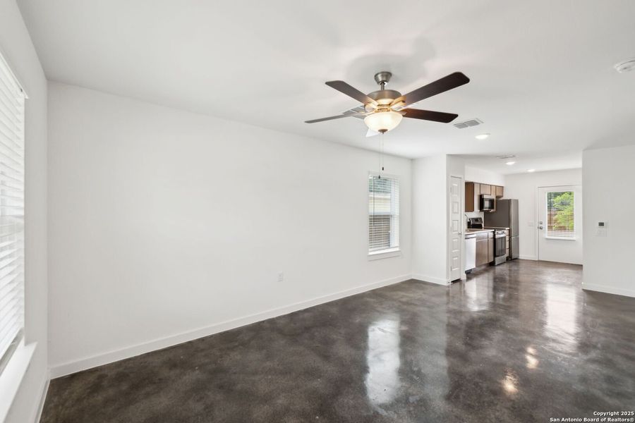 Spacious, unfurnished interior of a new home in , San Antonio (Image 12). Spacious, unfurnished interior of a new home in , San Antonio (Image 12).