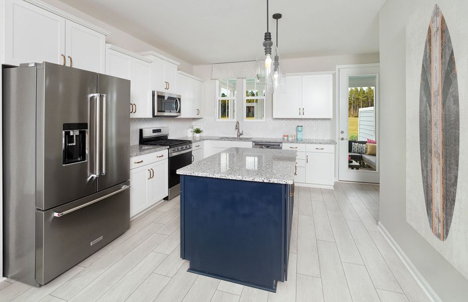 Representative furnished interior of a home built from the Lily 2 by Pulte Homes in Long Savanna, Charleston (Image 6).