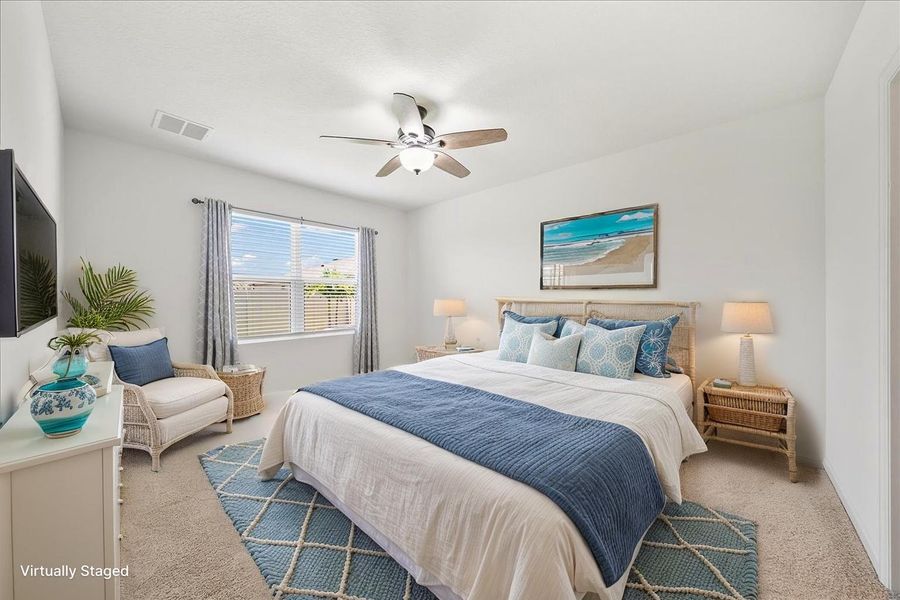 Virtual StagedBedroom