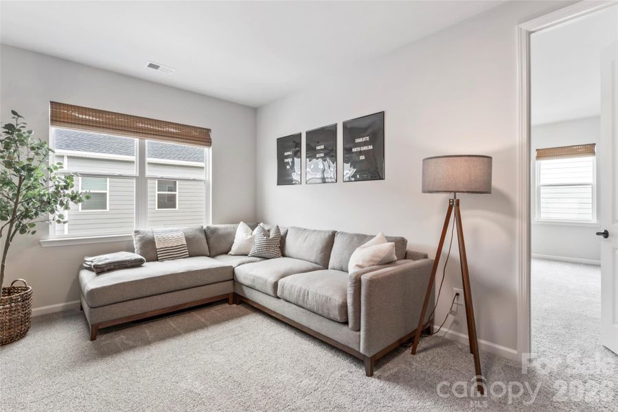 Furnished interior view inside a new home in , Charlotte (Image 21). Furnished interior view inside a new home in , Charlotte (Image 21).