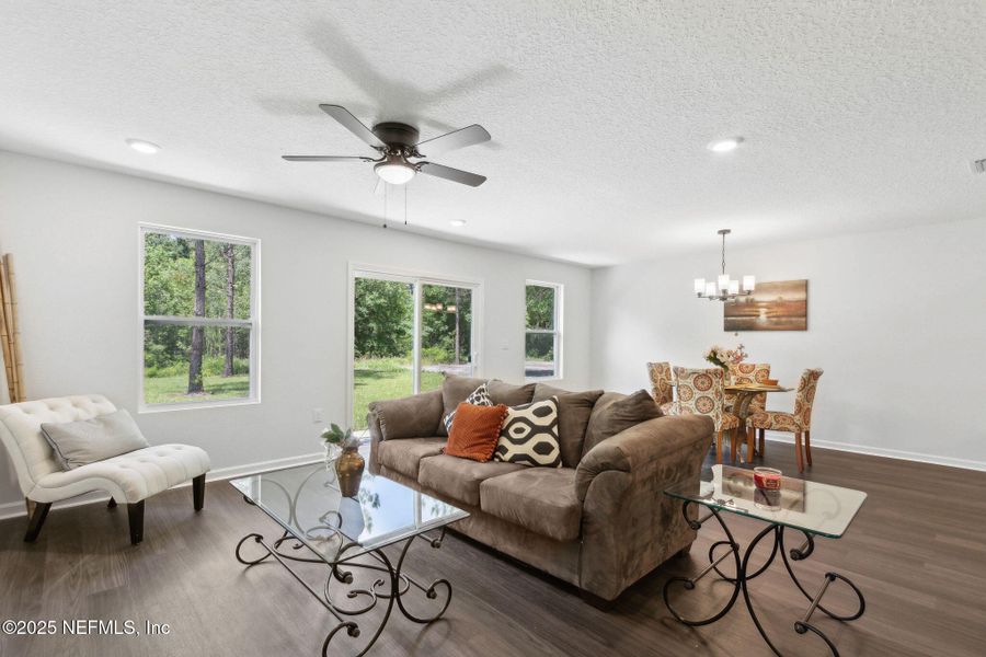 Furnished interior view inside a new home in , Baldwin (Image 4).