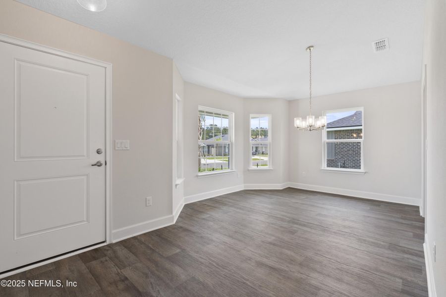 Spacious, unfurnished interior of a new home in Shadow Crest at Rolling Hills, Green Cove Springs (Image 14). Spacious, unfurnished interior of a new home in Shadow Crest at Rolling Hills, Green Cove Springs (Image 14).