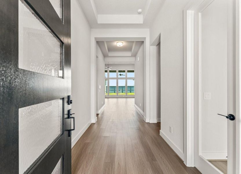 Welcome Home! Luxury Vinyl Plank Flooring at Main Living Areas. Welcome Home! Luxury Vinyl Plank Flooring at Main Living Areas.