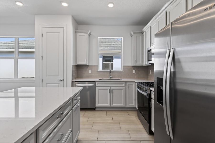 Furnished interior view inside a new home in Costa Pointe, Vero Beach (Image 14).