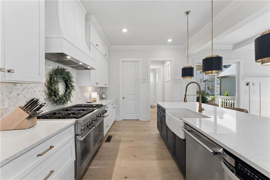 Furnished interior view inside a new home in Crossroads, Milton (Image 33).