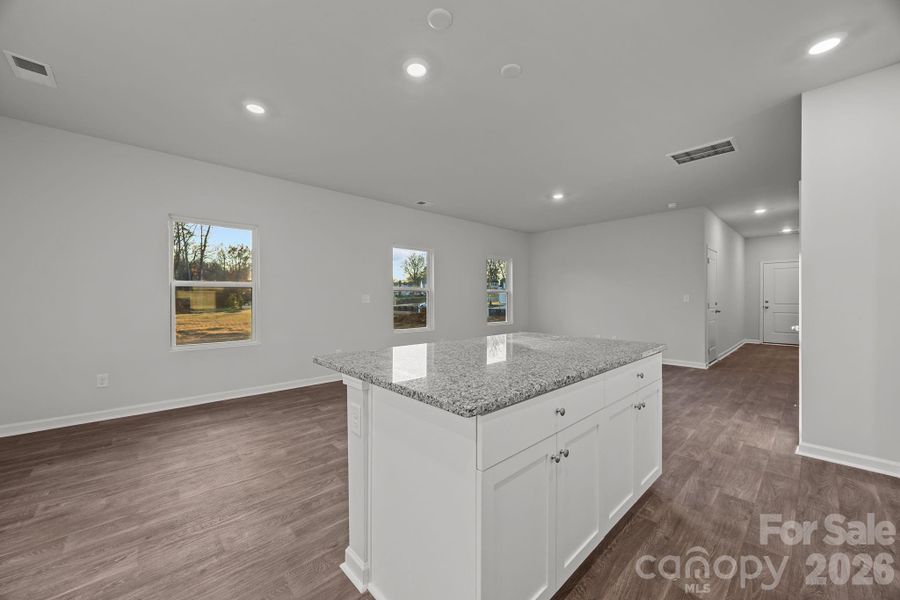 Furnished interior view inside a new home in Townes at Ribbon Walk, Charlotte (Image 5).