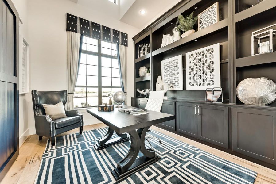 Representative furnished interior of a home built from the Grand Whitestone by Grand Homes in Kings Crossing, Parker (Image 5).