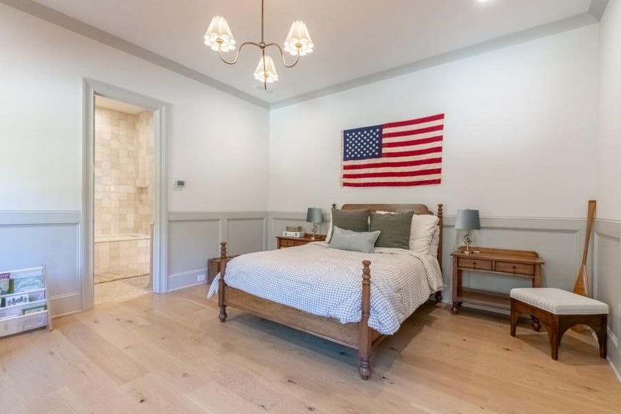 Furnished interior view inside a new home in , Canton (Image 45).